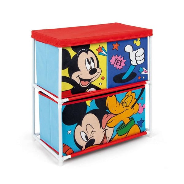 DISNEY MICKEY - Förvaringsenhet med 3 korgar