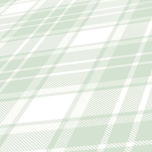 Tapet Barnrum M1-No.731 Grön Geometrisk Rutig