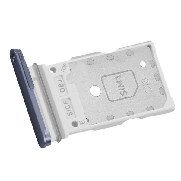 SIM-kortsfack - SAMSUNG - Galaxy S25 / S25 Plus - Dubbel Nano SIM - Svart - Original