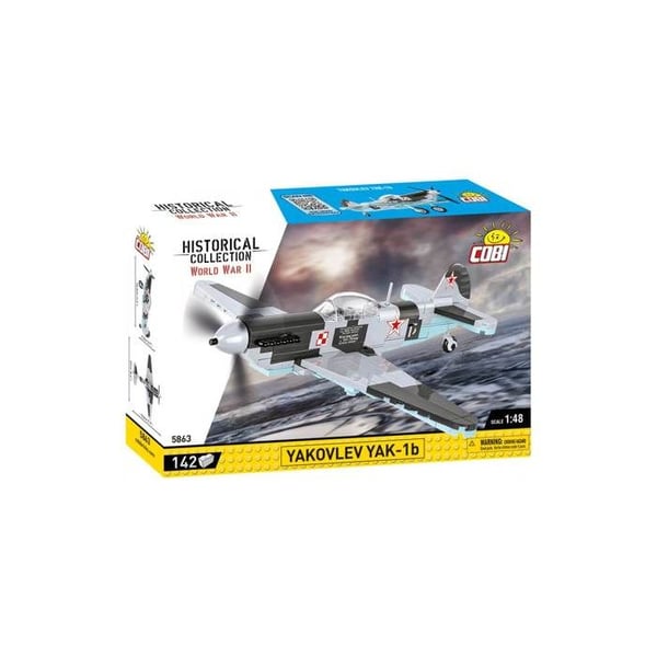Modell - COBI - Yakovlev Yak-1b - Plast - Att montera själv - 8 år och uppåt