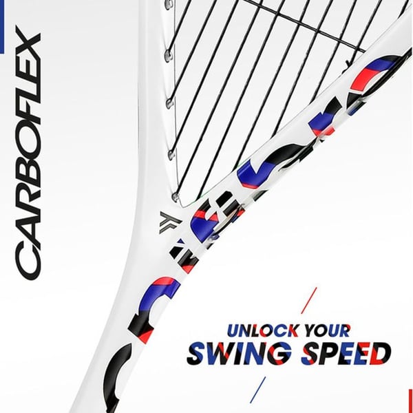 Squashracket barn - TECNIFIBRE - Carboflex V2 - 8-11 år - Grafit - Aluminium