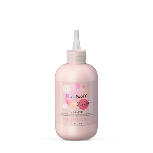 Oljan - INEBRYA - Elixir Restructurant - 200ml - Torrt hår - Lockigt hår