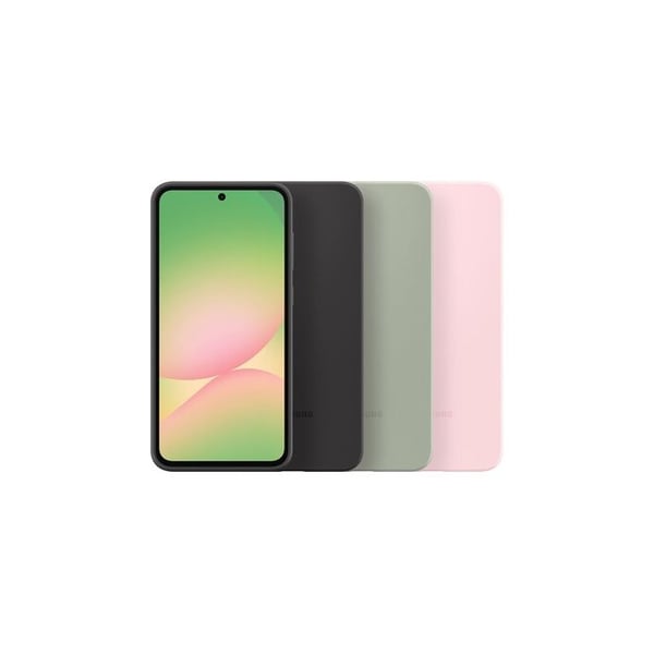 Mobiltelefon Samsung Galaxy A56 5G silikonhölje och etui svart