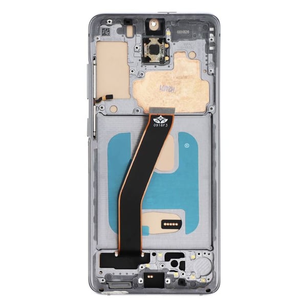 LCD-skärm + Touchglas + Chassi för Samsung S20 - Avizar