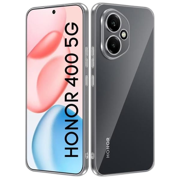 Coque för Honor 400 5G - Silikongel TPU Transparent Skydd Mjuk Ultrathin Phonillico®