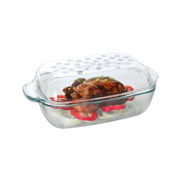SIMAX Fyrkantig ugnsform med lock 3,2 l 2,3 l