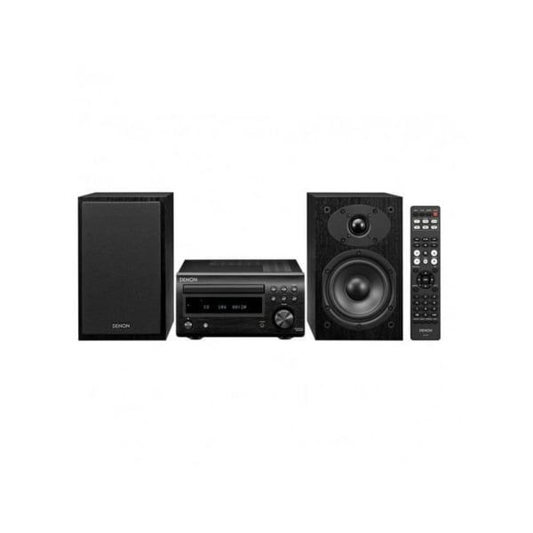 Stereo - DENON - D-M41 - Bluetooth - 60W - Svart
