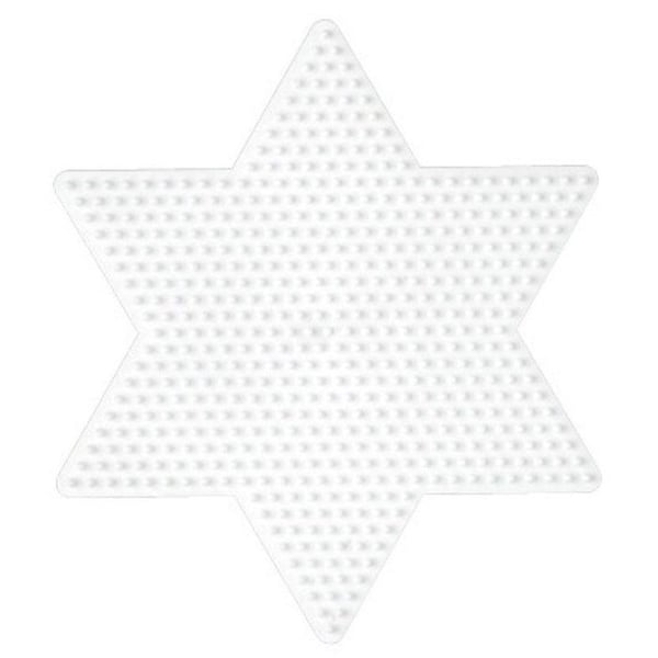 Hama - Hjärt- och stjärnplattor (Liten) för standardpärlor (Ø5 mm)