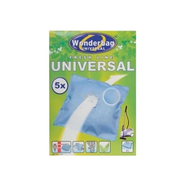 Säck för dammsugare - WONDERBAG - SEB WB415120 - Universell - 5 säckar - Originaltillbehör