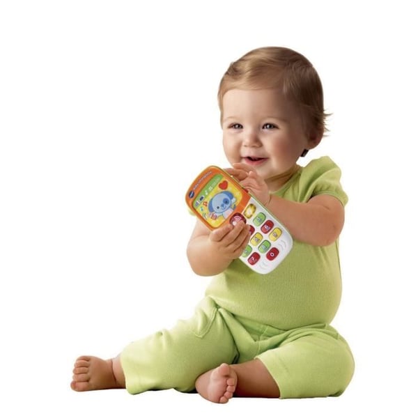 VTECH BABY - Flerfärgad tvåspråkig babysmartphone
