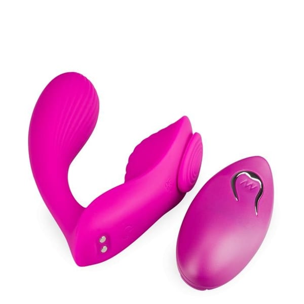 Fjärrstyrd vibrerande trosor Dynasty vibrator för kvinnor och par - Fuchsia