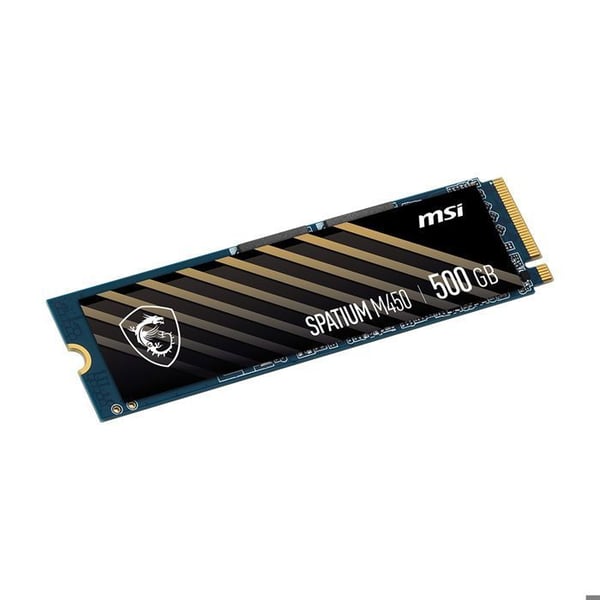 SSD NVMe - MSI - SPATIUM M450 - PCIe 4.0 - 500 Go - M.2