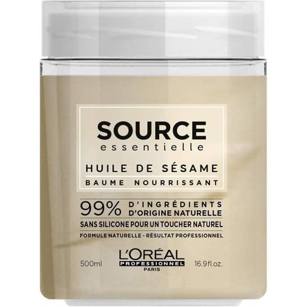 Nourishing mask - L'Oréal - Sesamolja - 500 ml - Alla hårtyper - 99% naturliga ingredienser