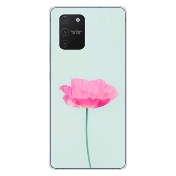 Tryckt silikonfodral som är kompatibelt med Samsung Galaxy S10 Lite Rose Flower