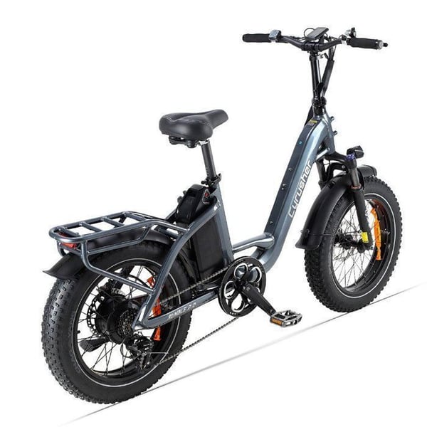Elcykel - CYRUSHER - Rumble 2.0 - Motor 250 W - Batteri 48 V 18 Ah - Dæk 20 tommer