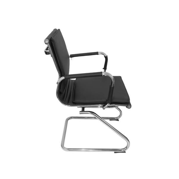 Ergonomisk kontorsstol PIQUERAS Y CRESPO Alcaraz skate - Svart - Faux - Modern