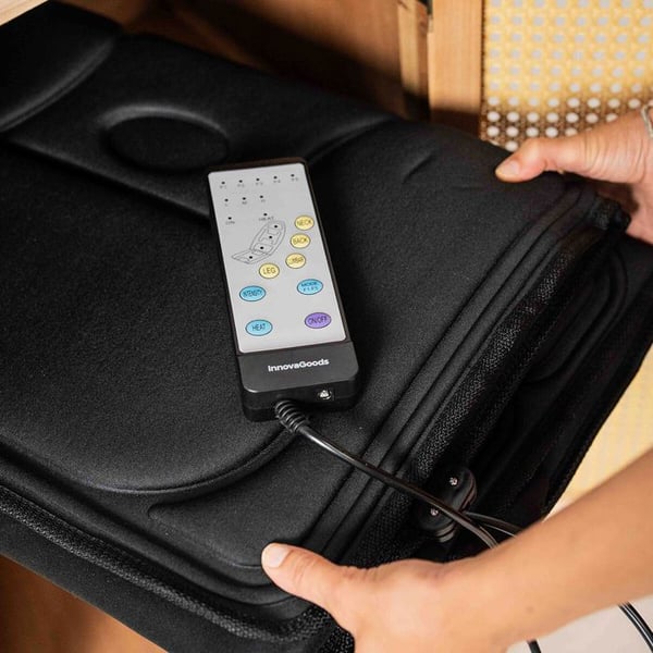 Massage madrass - INNOVAGOODS - Vhemat - 10 motorer - 5 lägen - Ländervärme
