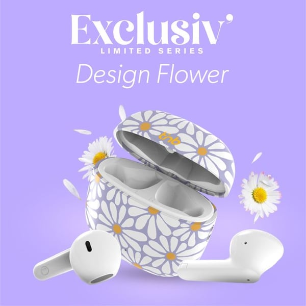 T'nB - Trådlösa hörlurar kollektion Exclusiv' - FLOWER