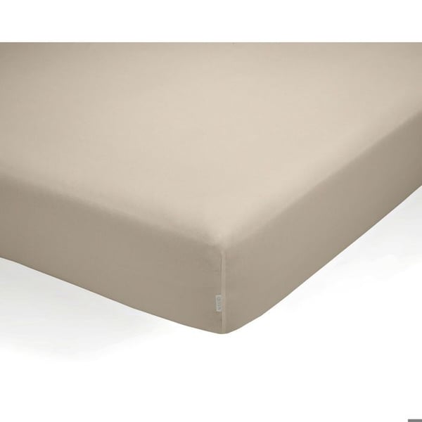 Alexandra House Living QUTUN påslakan Taupe 200 x 200 cm 200 x 1 x 200 cm