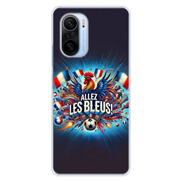 1001Coques - Silikonfodral kompatibelt med Xiaomi Mi 11 Pro - Motiv allez les bleus - Originaldesign tryckt i Frankrike 1001Coques - Silikonfodral kompatibelt med Xiaomi Mi 11 Pro - Motiv allez les bleus - Originaldesign tryckt i Frankrike