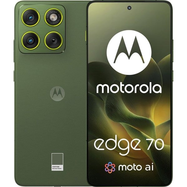 Smartphone - MOTOROLA - Edge 70 - 12 Go RAM - 512 Go - 5G - Grön Brons