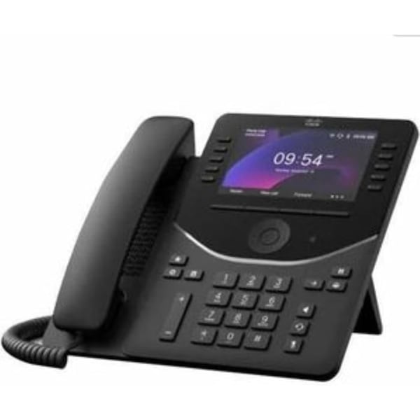 IP-telefon - CISCO - DP-9861 - VoIP - Bluetooth - Wi-Fi - 5 tum LCD - Svart