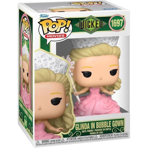 Figurine Funko Pop! - FUNKO - Wicked - Glinda i Bubbelkjol - PVC - 9 cm
