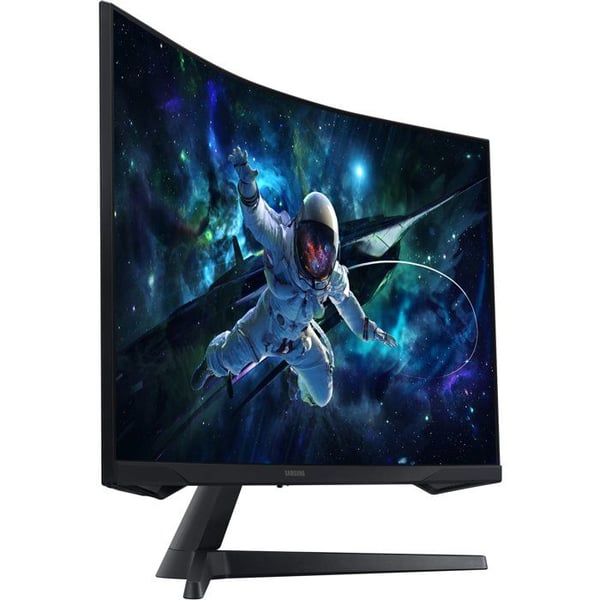 Kaareva tietokone näyttö - SAMSUNG - 27'' - QHD - 165Hz - VA-paneeli - 1ms - LS27CG554EUXEN