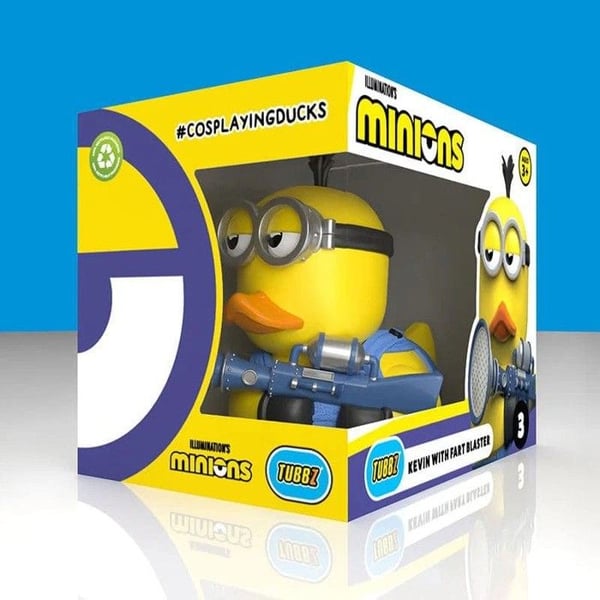 Numskull - Minions - Figur Tubbz Kevin (Fart Blaster) Boxad Edition 10 cm