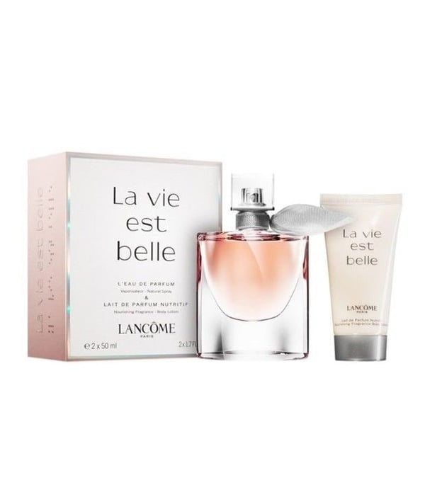 Eau de Parfum - LA CABINE - La Vie Est Belle - Påfyllningsbar 50Ml - Närande Kroppslotion 50Ml - Kvinna