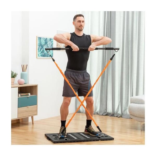 Komplett träningssystem - InnovaGoods - Gympak Max - Bärbar - Träningsguide - Fitness