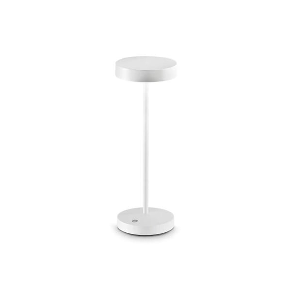 Bärbar Lampa - Ideal Lux - TOFFEE - Integrerad LED - 230Lm - IP54 - Vit