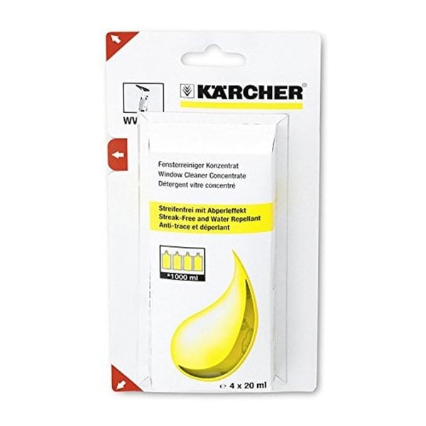 Rengöringsprodukt för Kärcher fönsterputs 62953020 - Förpackning om 2 - 8 x 20 ml