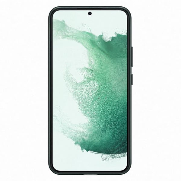 Fodral och skal - Samsung - S22+ - Läder - Grön - Stel