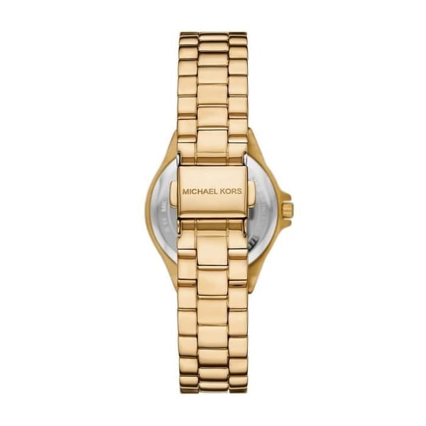 Damklocka MICHAEL KORS - Gult Stål - Vattentät 30 Atm - Analog Kvarts