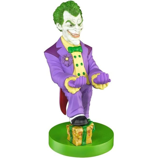 Accessoar - Exquisite Gaming - Jokerfigur - Laddare för PS4/XBOX-kontroller - Micro-USB-kabel 2m - Svart