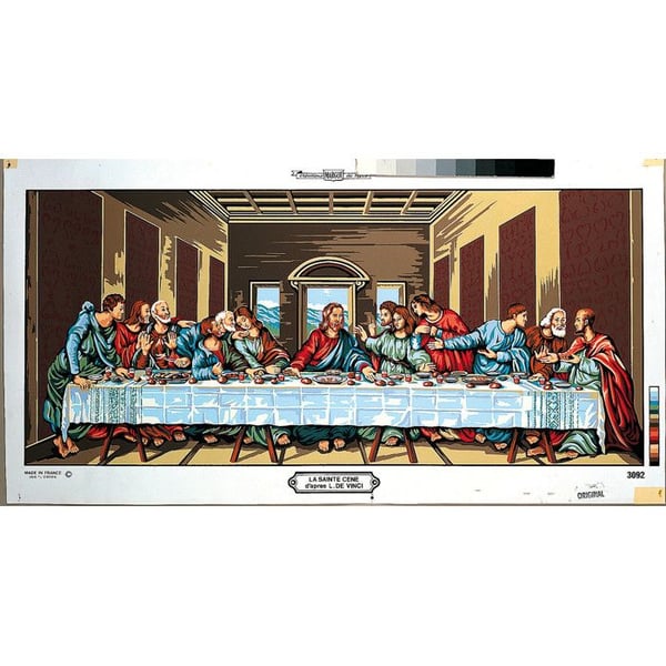 Canevas Pénélope Antik Den Sista Måltiden 65x130cm