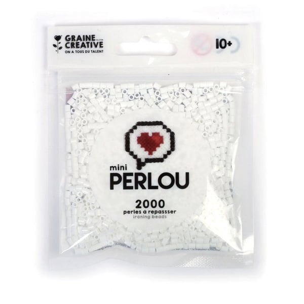 Perlou - Mini Perlou Vita strykpärlor