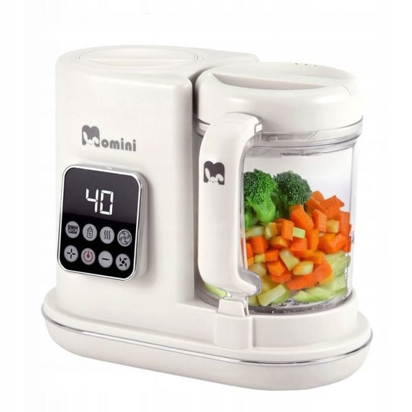 Noname MOMINI - MULTIBLENDER DAMPER MED FLASKEOPVARMNINGSFUNKTION 7 I 1 MINI CHEF