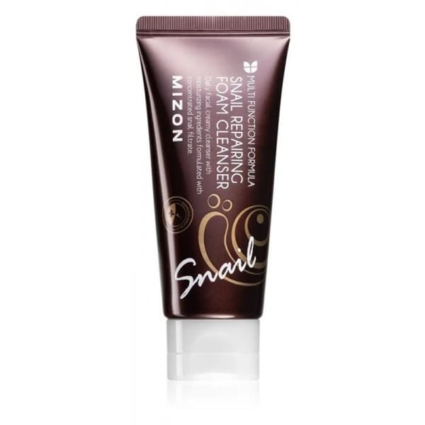 Rengöringsmousse - MIZON - Snail Repairing Foam Cleanser - 60 ml - Regenererande - Fuktgivande