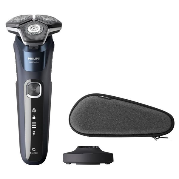 Elektrisk rakapparat - PHILIPS - S5885/35 - StålPrecision blad - Flexibla 360-D huvuden - 60 minuters autonomi