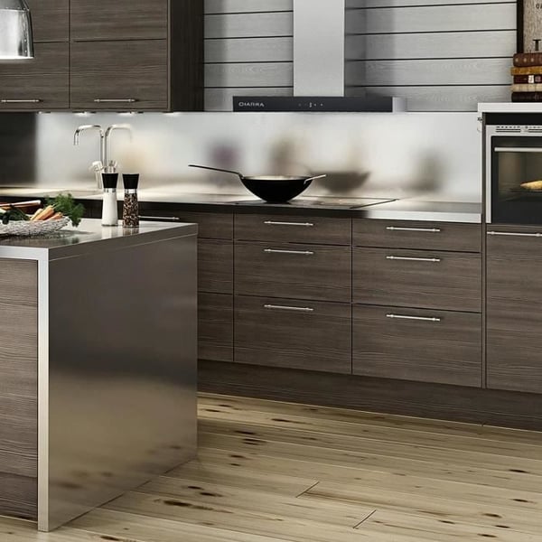 CIARRA Fläktkåpa 90cm Wi-Fi Connected and Touch 650 m3/h 4 hastigheter Booster Klass A+++ Rostfritt stål Väggmonterad köksfläkt
