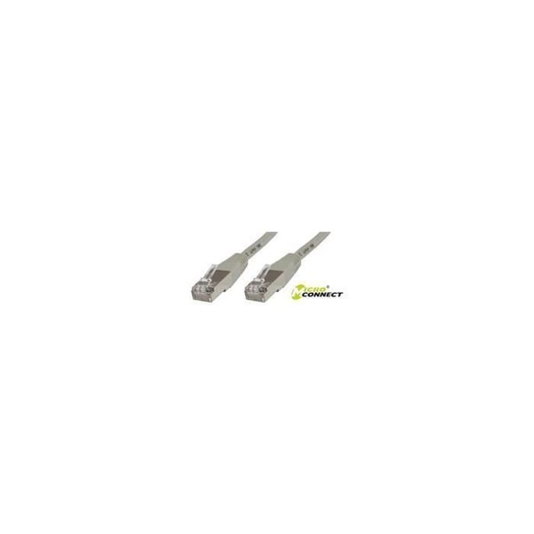 F/UTP CAT5e 0,25m Grå PVC