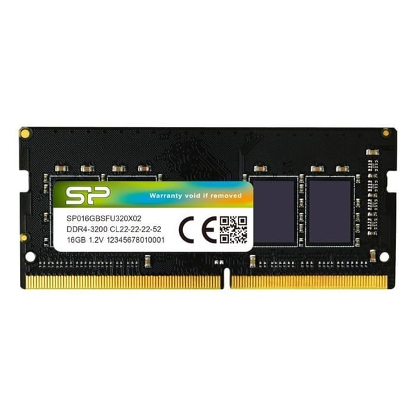RAM-minne DDR4 - Silicon Power - 16GB 3200MT/s - SODIMM CL22 - SP016GBSFU320X02