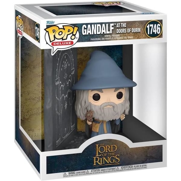 Figur - Funko - Gandalf vid Durins portar - Deluxe - 9,5 cm - Glow in the Dark