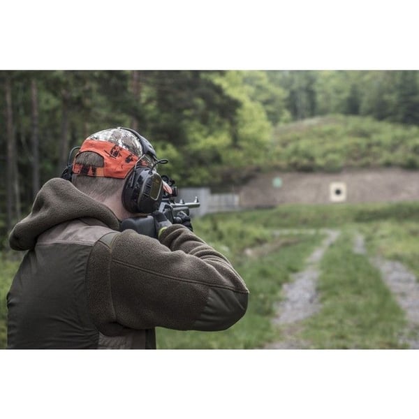 3M Peltor ProTac Shooter MT13H223A Headset i full storlek 3,5 mm jack brusisolering grön
