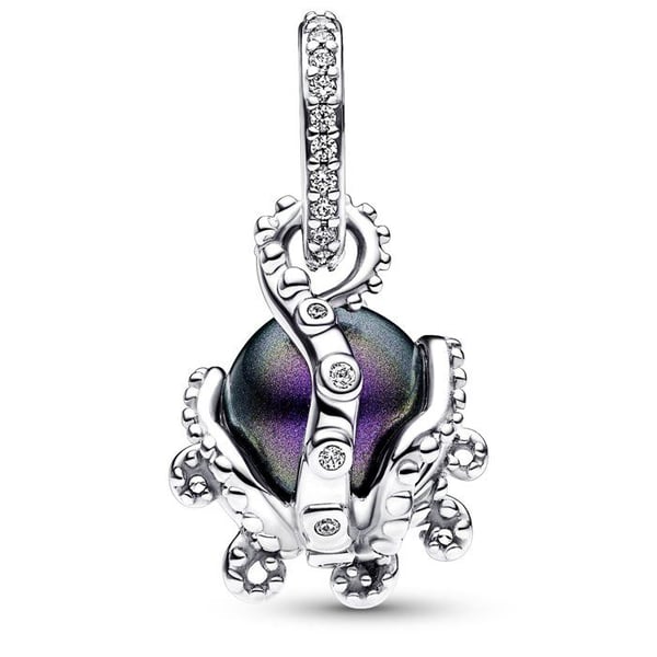 Hängependel Dam - PANDORA - 792684C01 - Fin Silver 925/1000 - Zirkonia - Grå