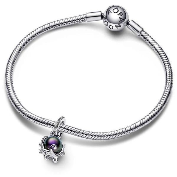 Hängependel Dam - PANDORA - 792684C01 - Fin Silver 925/1000 - Zirkonia - Grå