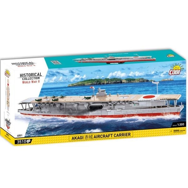 Modell - COBI - IJN AKAGI - 3573 delar - 1:300 - Att montera själv