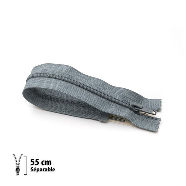 Dragkedja Z52 - Prestil 150 Separabel 6mm - 55 cm - 440